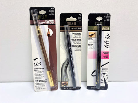 MILANI MIX EYEBROW POMADE & LIQUID EYELINER