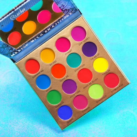 RUDE EYESHADOWS PALETTE "THE LINGERIE COLLECTION - NAUGHTY NIGHTS"