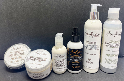 SHEA MOISTURE 100% VIRGIN COCONUT OIL 5 PIECE MIXES