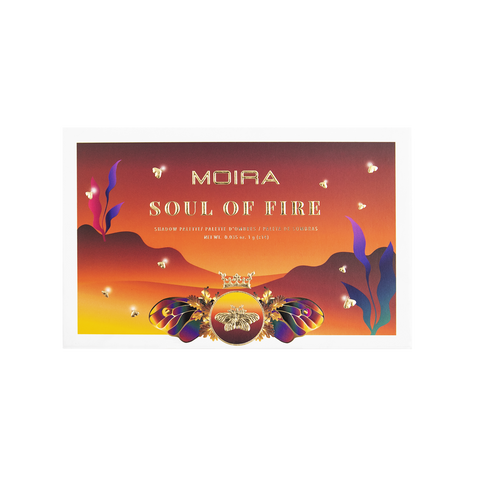 MOIRA EYESHADOWS PALETTE "SOUL OF FIRE"