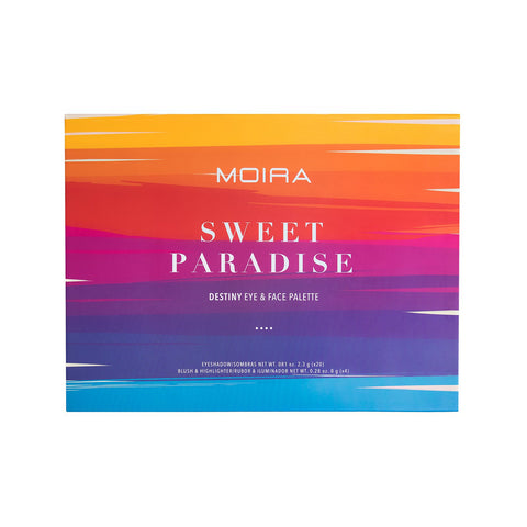 MOIRA EYESHADOWS PALETTE "SWEET PARADISE"