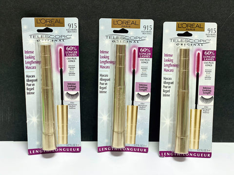 ASSORTED L'OREAL TELESCOPIC ORIGINAL MASCARAS