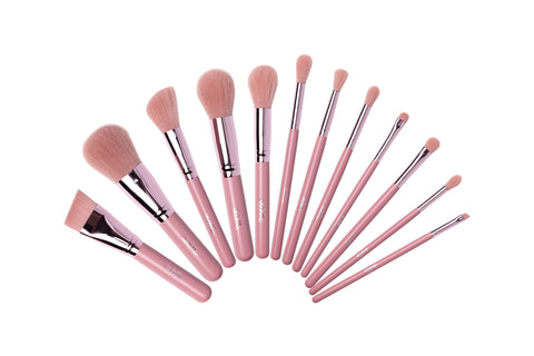 "BEBELLA COSMETICS "THE IDEAL" 12PC BRUSH SET"