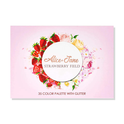 ALICE AND JANE EYESHADOWS PALETTE " STRAWBERRY FIELD"