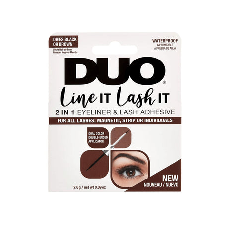 DUO Dual Line It Lash It Black & Brown
