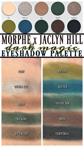 MORPHE JACLYN HILL EYESHADOWS PALETTE "DARK MAGIC"