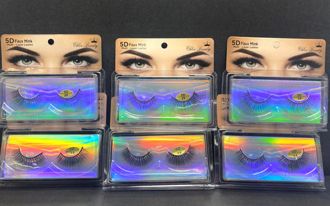 CHLOE BEAUTY 5D FAUX MINK EYELASHES