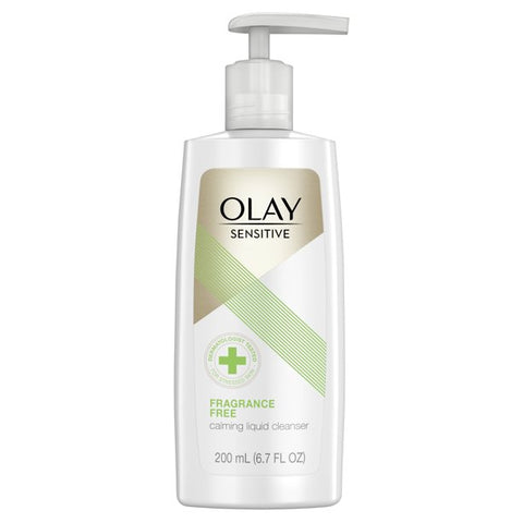 OLAY SENSITIVE FRAGRANCE FREE-FACIAL CLEANSER 6.7 fl oz