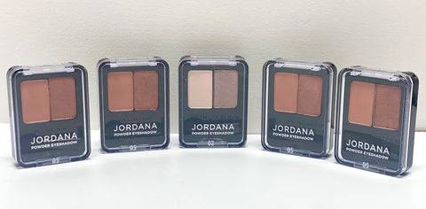 JORDANA ASSORTED POWDER EYESHADOWS