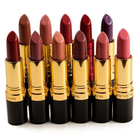 Revlon Super Lustrous Lipstick, High Impact Lipcolor with Moisturizing Creamy Formula Assorted