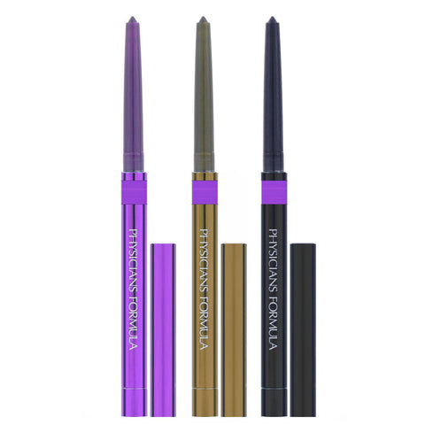 PHYSICIANS FORMULA "SHIMMER STRIPS CUSTOM EYE ENHANCING EYELINER TRIO, BROWN EYES"
