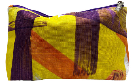 Clinique Yellow Print Cosmetic BAGS